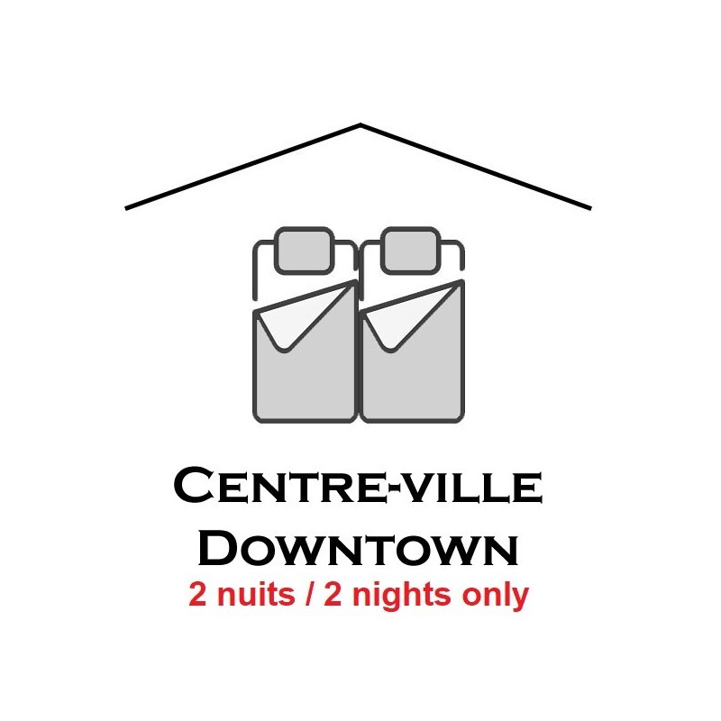 2-Nächte-Paket im Doppelzimmer (2 Personen) im Stadtzentrum